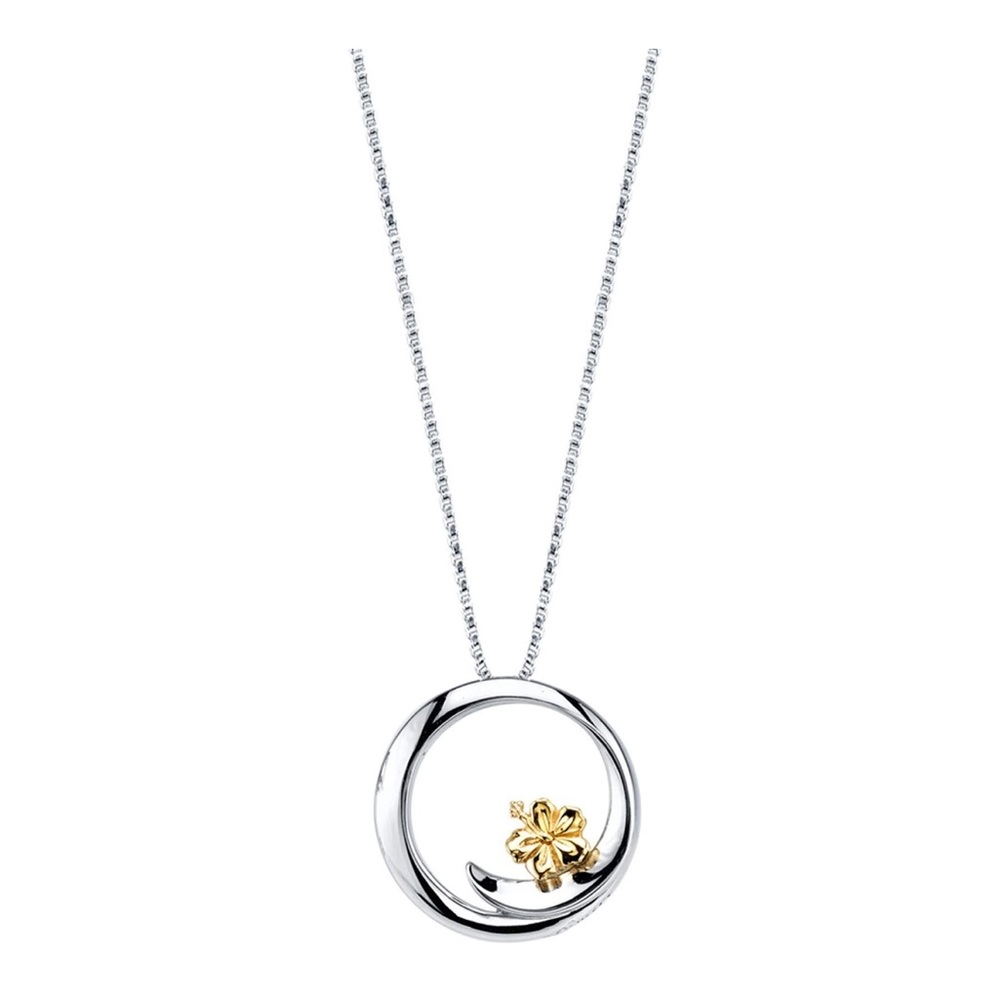Sterling Silver Disney Necklace (Lilo & Stitch)